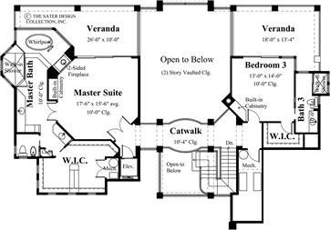 Saint Croix-Upper Level Floor Plan-#6822