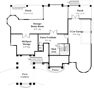 sierra canyon-lower level floor plan-#6823