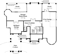 Sierra Canyon-Lower Level Floor Plan-#6823