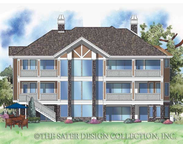 Sierra Canyon-Rear Elevation-Plan #6823