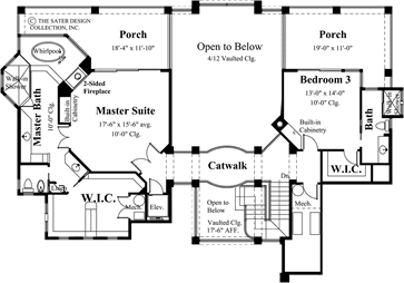 sierra canyon-upper level floor plan-#6823