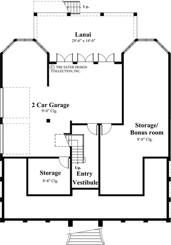 coconut grove-lower level floor plan-#6824