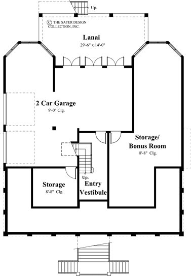 Les Anges-Lower Lever Floor Plan-Plan #6825