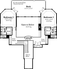 Les Anges-Upper Level Floor Plan-Plan #6825