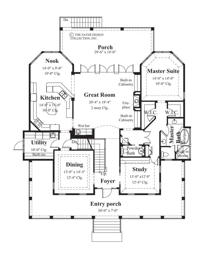 wolf summit-main level floor plan-plan #6826