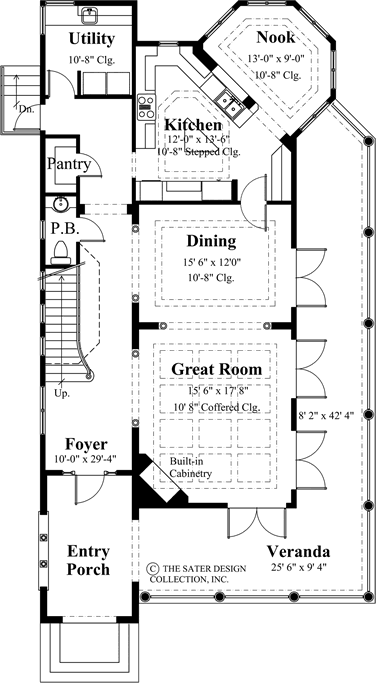 sommerset-main level floor plan-#6827
