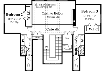 biscayne bay-upper level floor plan -#6830