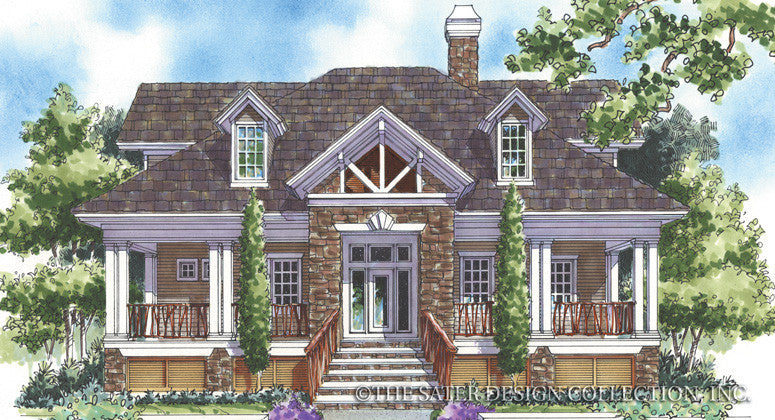 Stone Country House Plans With Porches