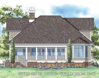 Stone Bridge-Rear Elevation- Plan#6832