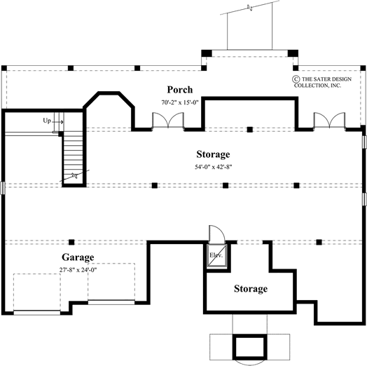 San Marino-Lower Level Floor Plan-#6833