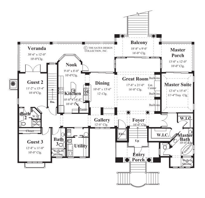 Floor Plans For Modern Beach House