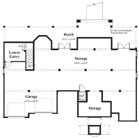 Laguna Beach-Lower Level Floor Plan-#6834