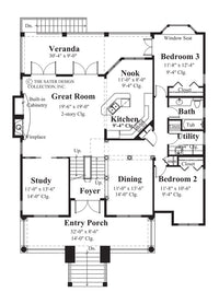 Rue Nouveau-Main Level Floor Plan #6836