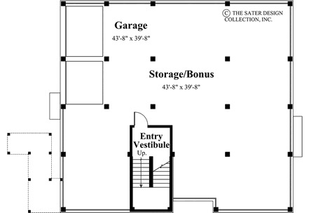 casa bella-lower level floor plan-#6839