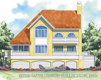 Casa Bella-Rear Elevation-Plan #6839