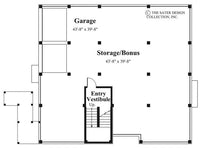 Aruba Bay-Lower Level Floor Plan-Plan #6840
