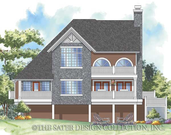 Wedgewood-Rear Elevation-Plan #6841