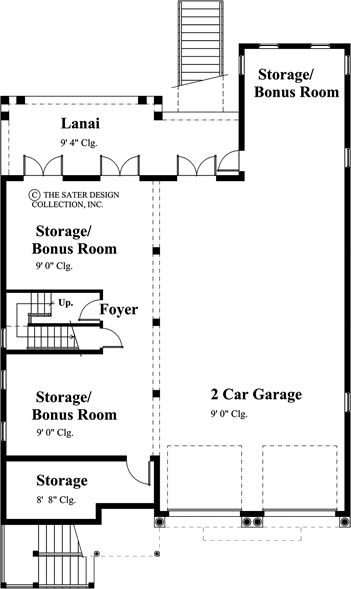 Via Pascoli-Lower Level Floor Plan-#6842