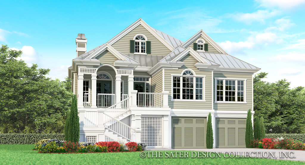 Newport Cove-Front Elevation-Plan #6843
