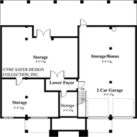 Saint Martin-Lower Level Floor Plan-#6846