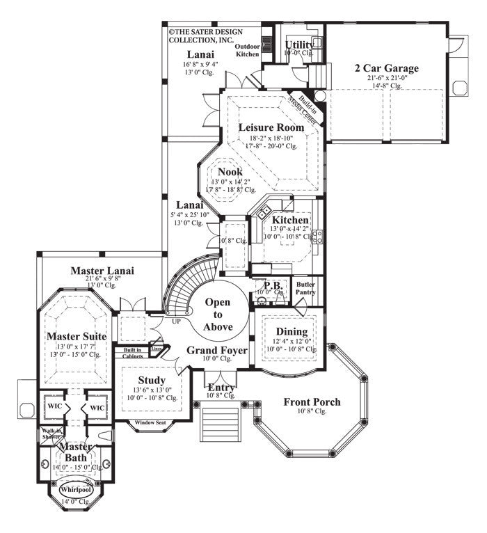 Floor Plans And Stairs Decorations For Modern Beach House