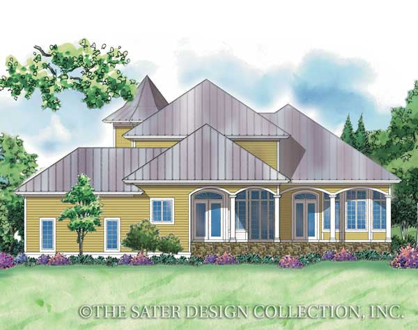 Alexandre-Rear Elevation-Plan #6849