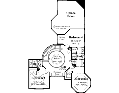 Alexandre-Upper Level Floor Plan-Plan #6849