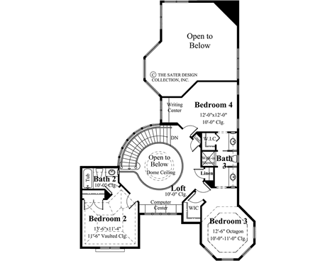 alexandre-upper level floor plan-plan #6849