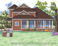 Weymouth Inn-Rear Elevation-Plan #6850