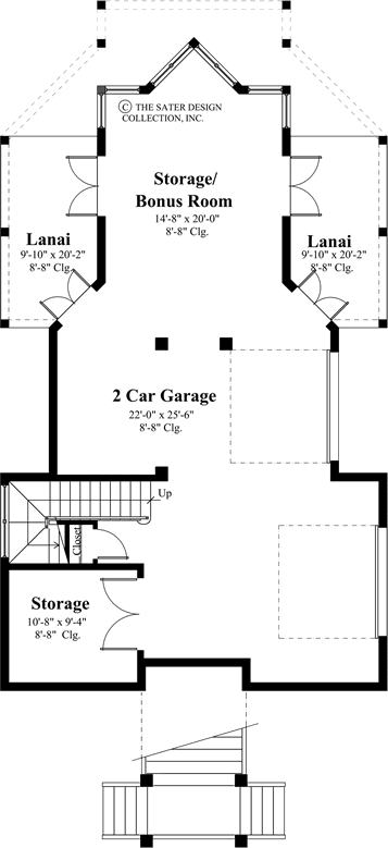 Saint Basque-Lower Level Floor Plan- #6851