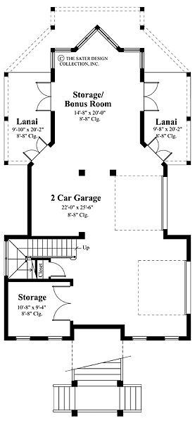 plymouth bay-lower level floor plan- #6852