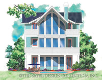 Plymouth Bay-Rear Elevation-Plan #6852