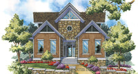 Mount Julian-Front Elevation-Plan #6853