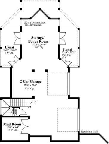 mount julian-lower level floor plan- #6853