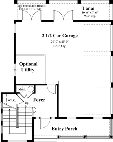 villa caprini-lower level floor plan-#6854