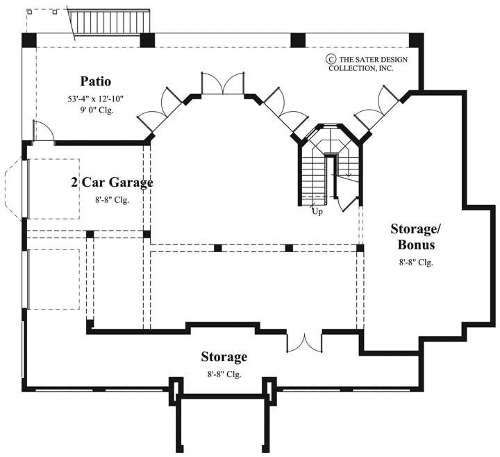 royal marco-lower level floor plan-#6857