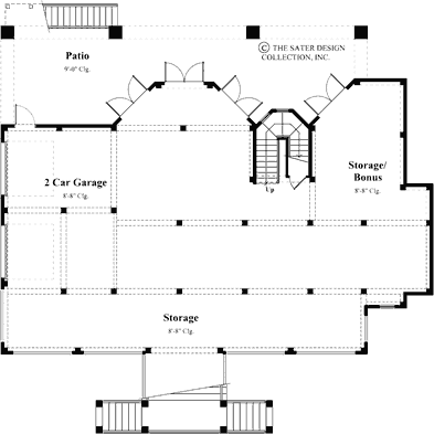 montserrat lower level floor plan 6858