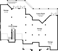 Mount Whitney-Lower Level Floor Plan-#6862
