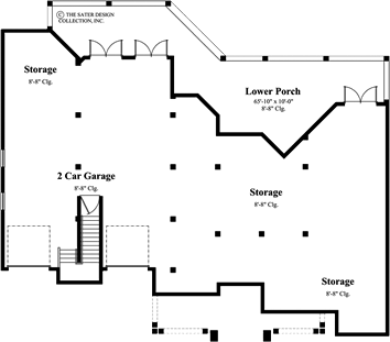 Mount Whitney-Lower Level Floor Plan-#6862