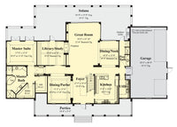 Madra House first floor plan