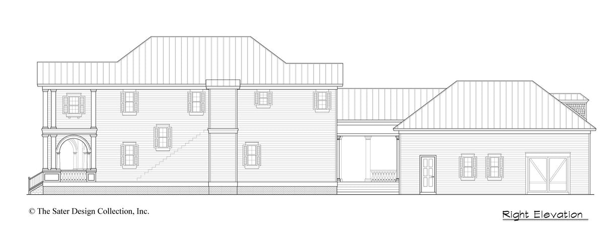 Pembroke House Plan Sater Design