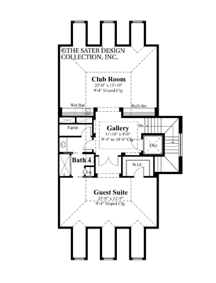 capella place- top floor plan -#6870