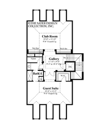 Capella Place- Top Floor Plan -#6870