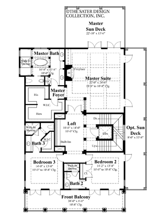 capella place - second floor plan -#6870