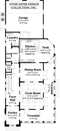 Villa Verdi-Main Level Floor Plan-Plan #6872