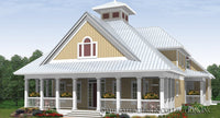 Cardinal Point-Front Elevation-Plan #6881