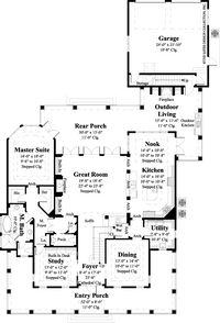 Cardinal Point-Main Level Floor Plan-#6881