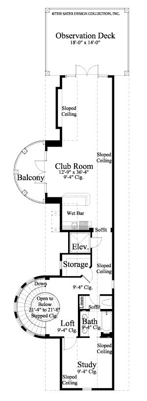 seagrove lake-top floor plan- #6882