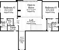 Pelham Valley-Upper Level Floor Plan #6883