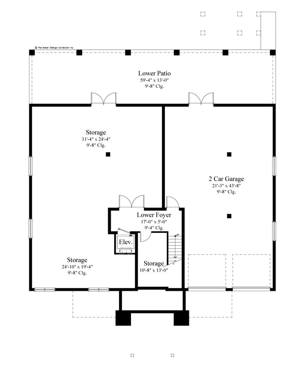 Haven lower level floor plan